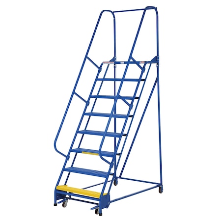 Vestil 110 H Steel PW Ladder, Perforated, 8 Step, 8 Steps LAD-PW-32-8-P